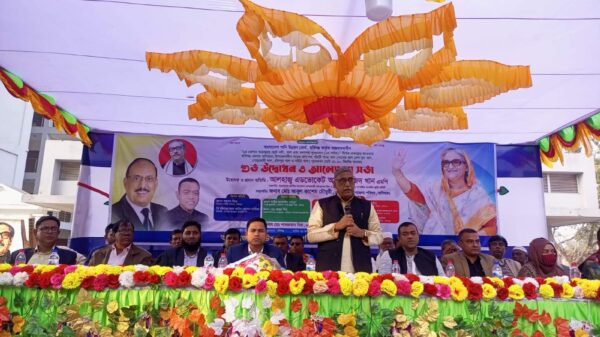 বানিয়াচংয়ে গড়ের খাল নির্মাণ কাজের উদ্বোধন ও আলোচনা সভা অনুষ্ঠিত