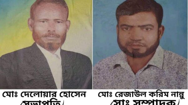 মোংলা বন্দর মাঝিমাল্লা সংঘের সভাপতি দেলোয়ার,সাধারণ সম্পাদক নান্নু