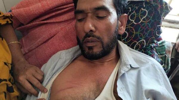 আজমিরীগঞ্জে সাংবাদিকের উপর সন্ত্রাসী হামলা